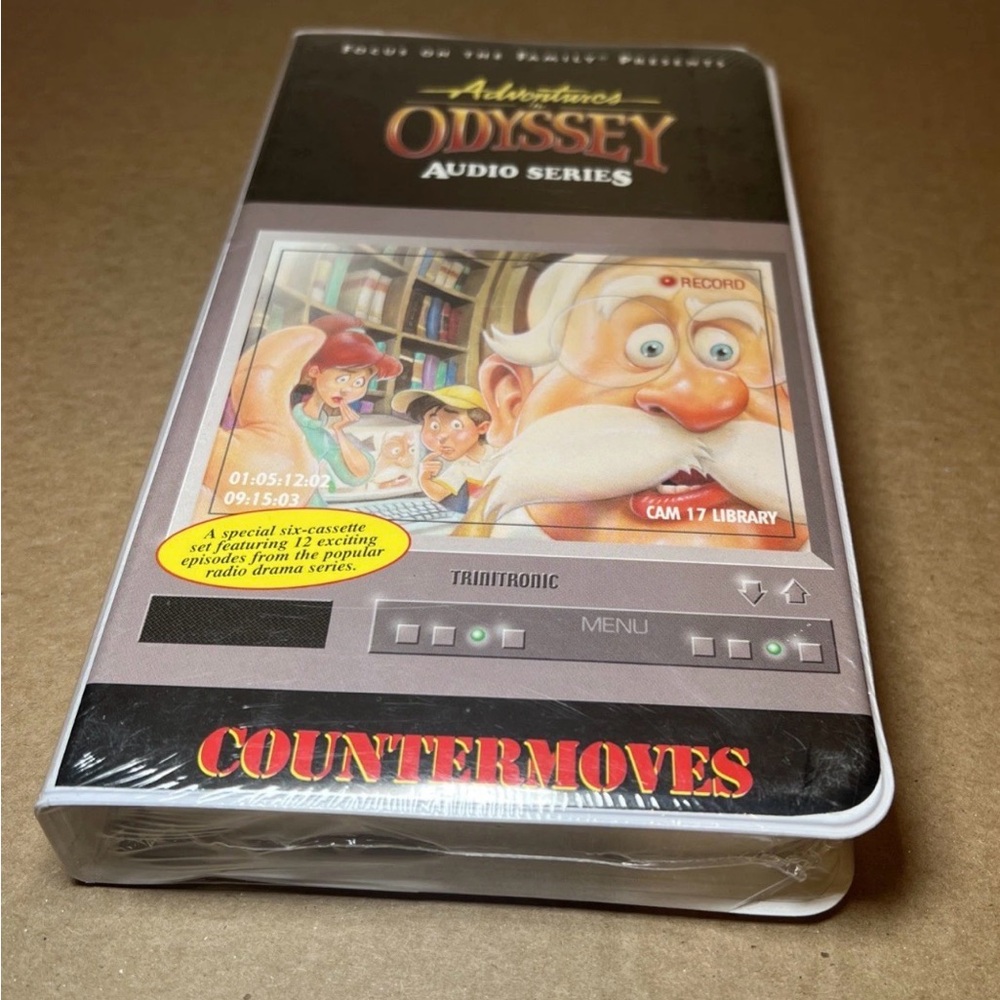 Adventures In Odyssey #37: Countermoves Focus on the Family Cassette New Sealed!